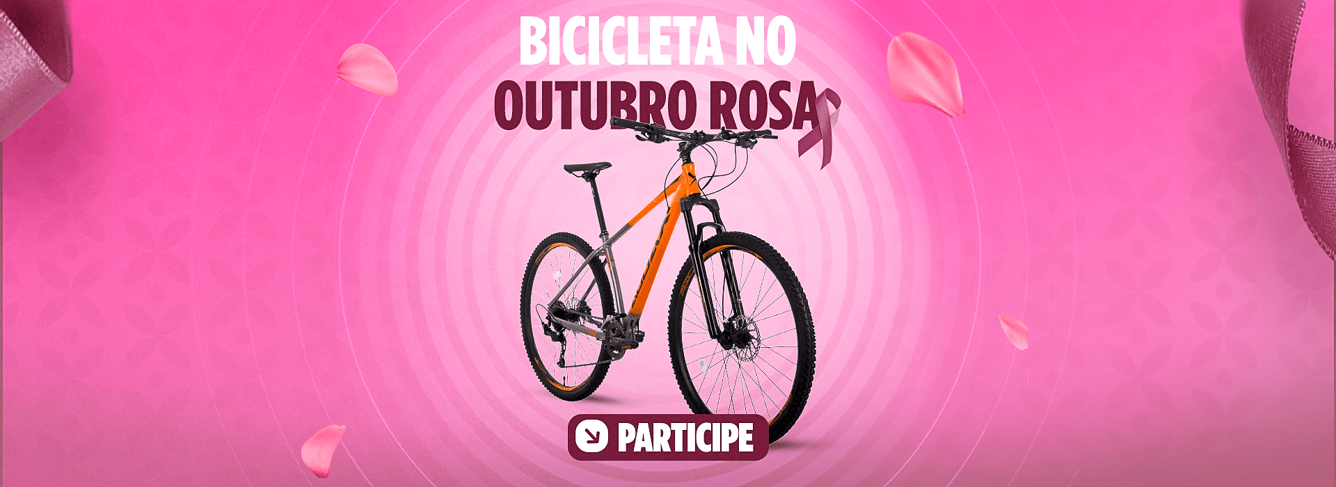 Bicicleta no Outubro Rosa