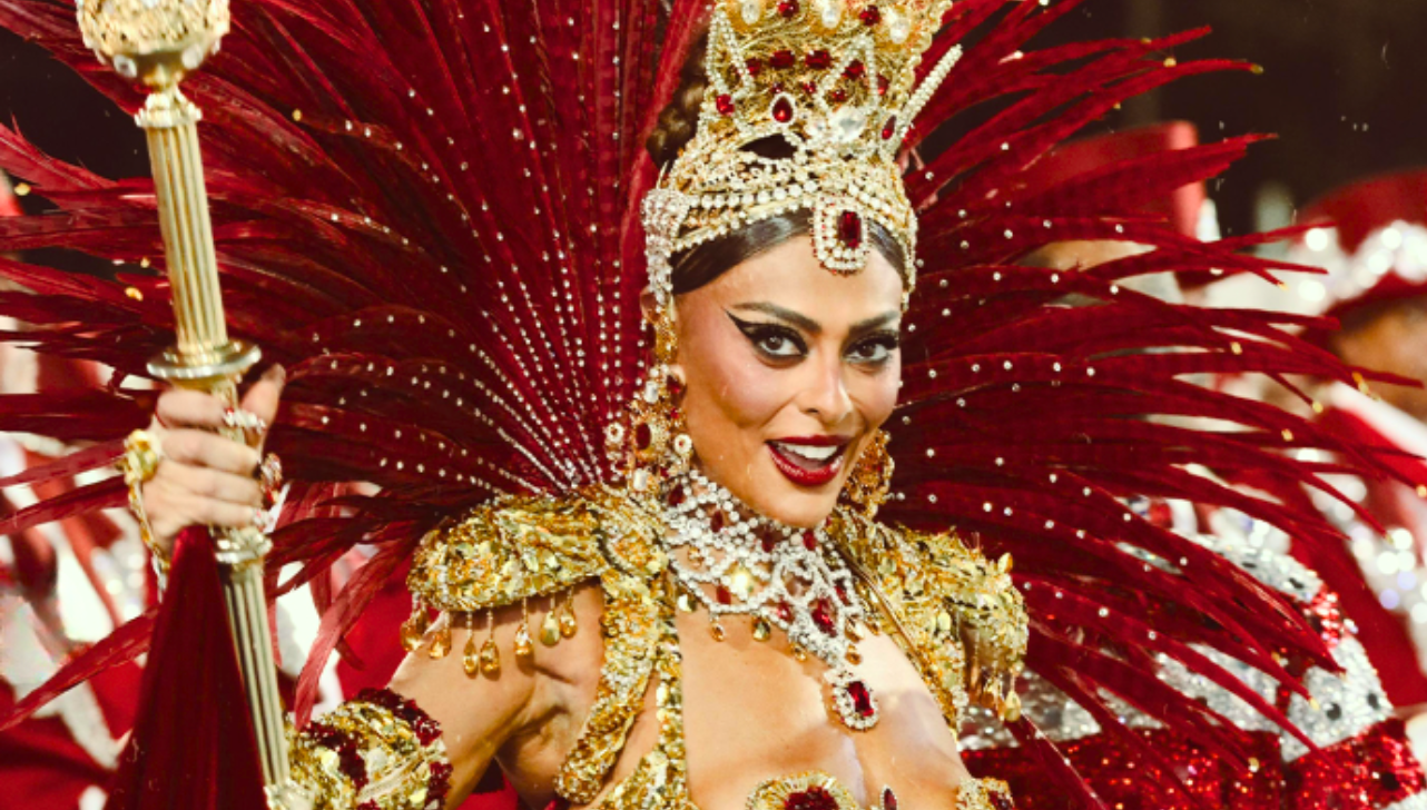 Juliana Paes voltou à Viradouro após 17 anos por desejo